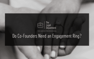 Do co-founders need an engagement ring?