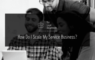 How do I scale my service business