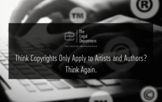 Think copyrights only apply to artists and authors? Think again.