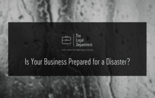 Is your business prepared for a disaster?