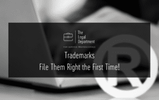 Trademarks: File them right the first time