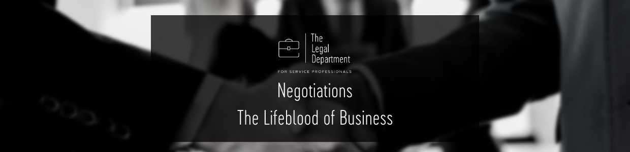 Negotiations - The Lifeblood of business