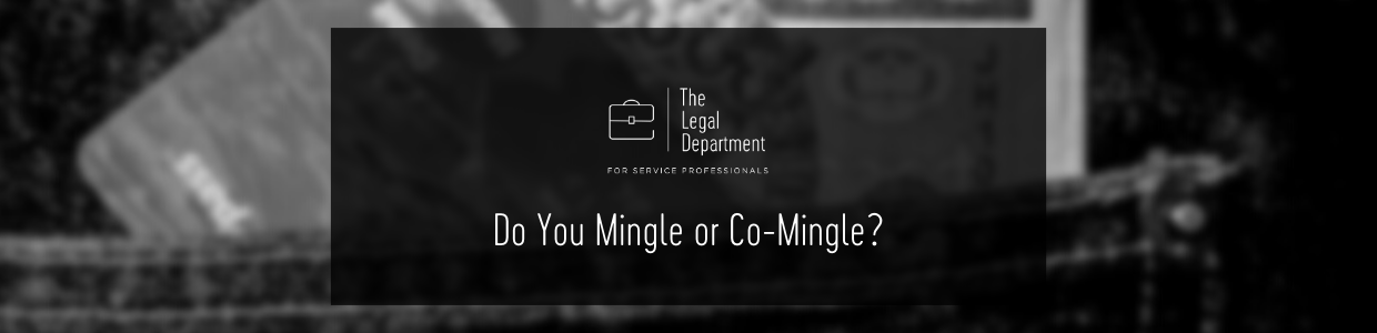 do you mingle or co-mingle?