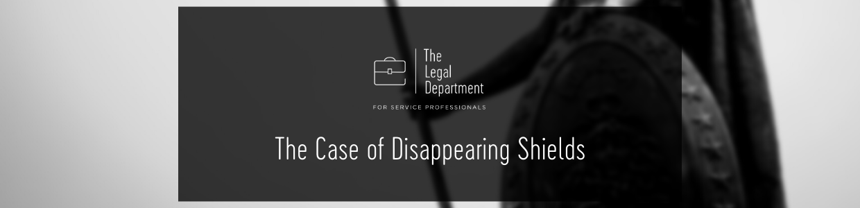 the case of disappearing shields