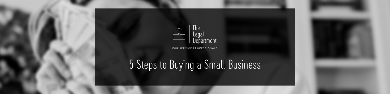 5 steps to buying a small business
