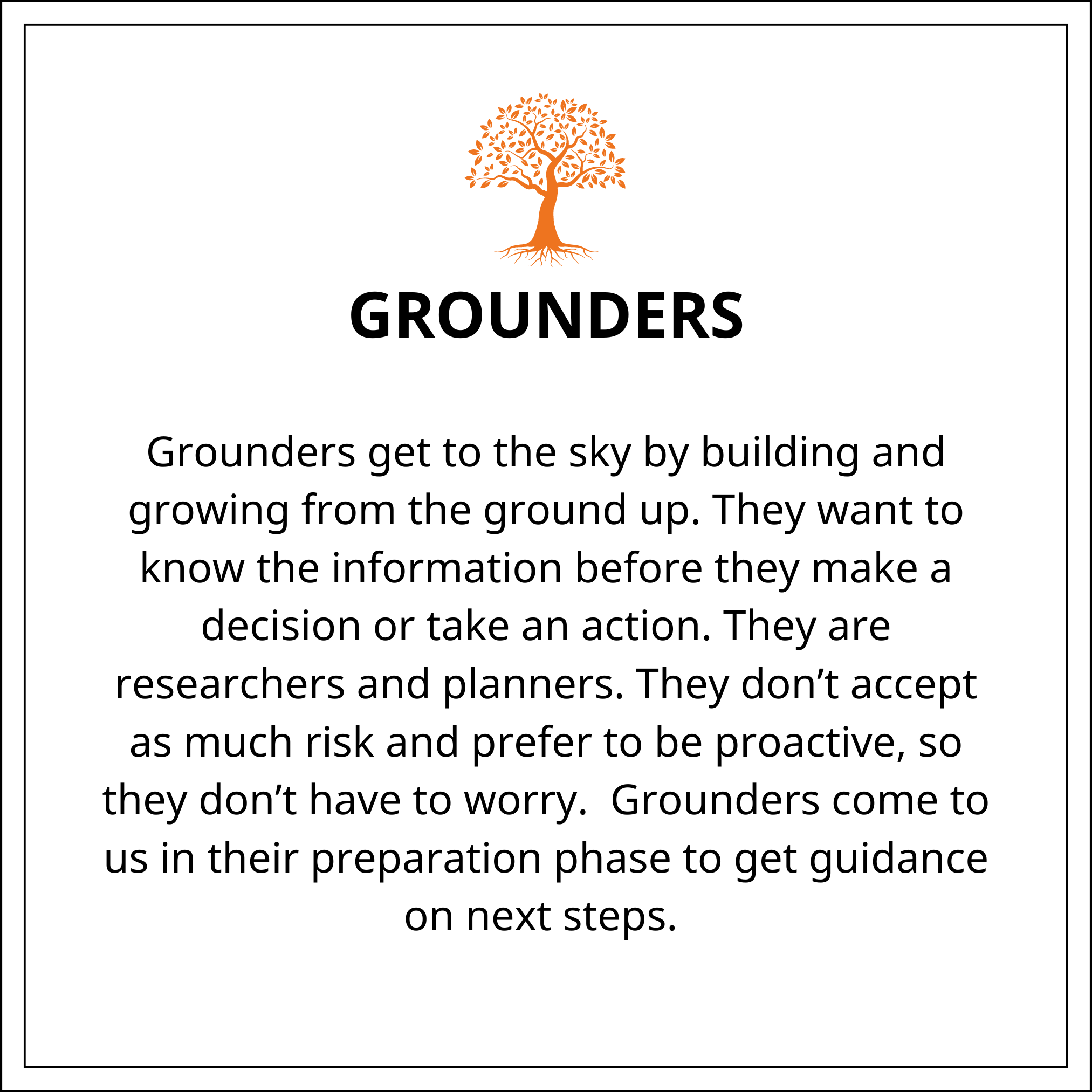 Are you a grounder?