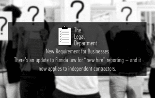 New requirements for businesses