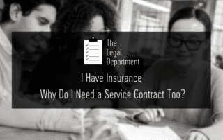 I have insurance - why do I need a service contract too?