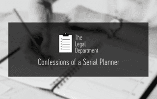 confessions of a serial planner